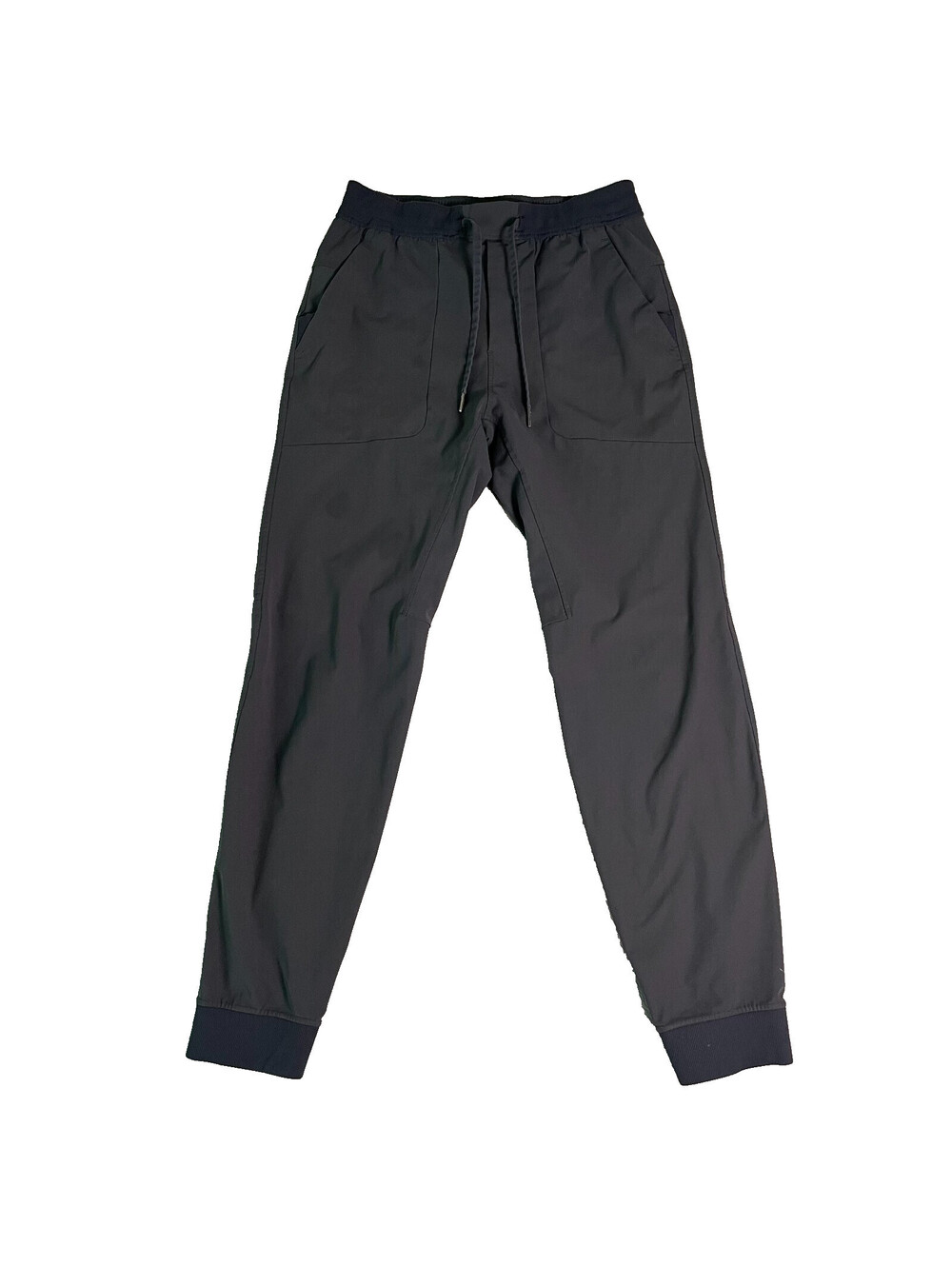 Lululemon ABC Warpstream Joggers Mens Medium Black Melanite Athleisure Casual